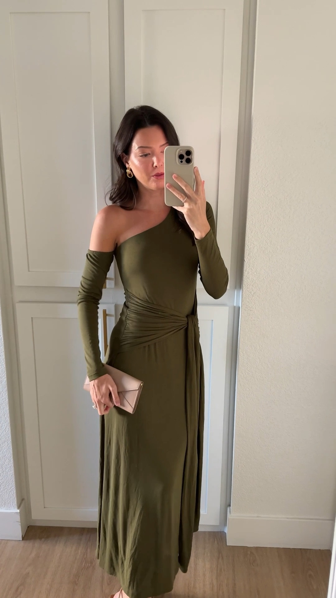 Valentine’s Day outfit! This dress is SO stretchy and comfortable- totally adjustable around the waist and is a great year-round dress for any occasion. I can see myself grabbing this for last minute date nights, bridal showers and baby showers! I’m 5’7” wearing a size XS. 

#LTKootd #LTKSeasonal #LTKValentine