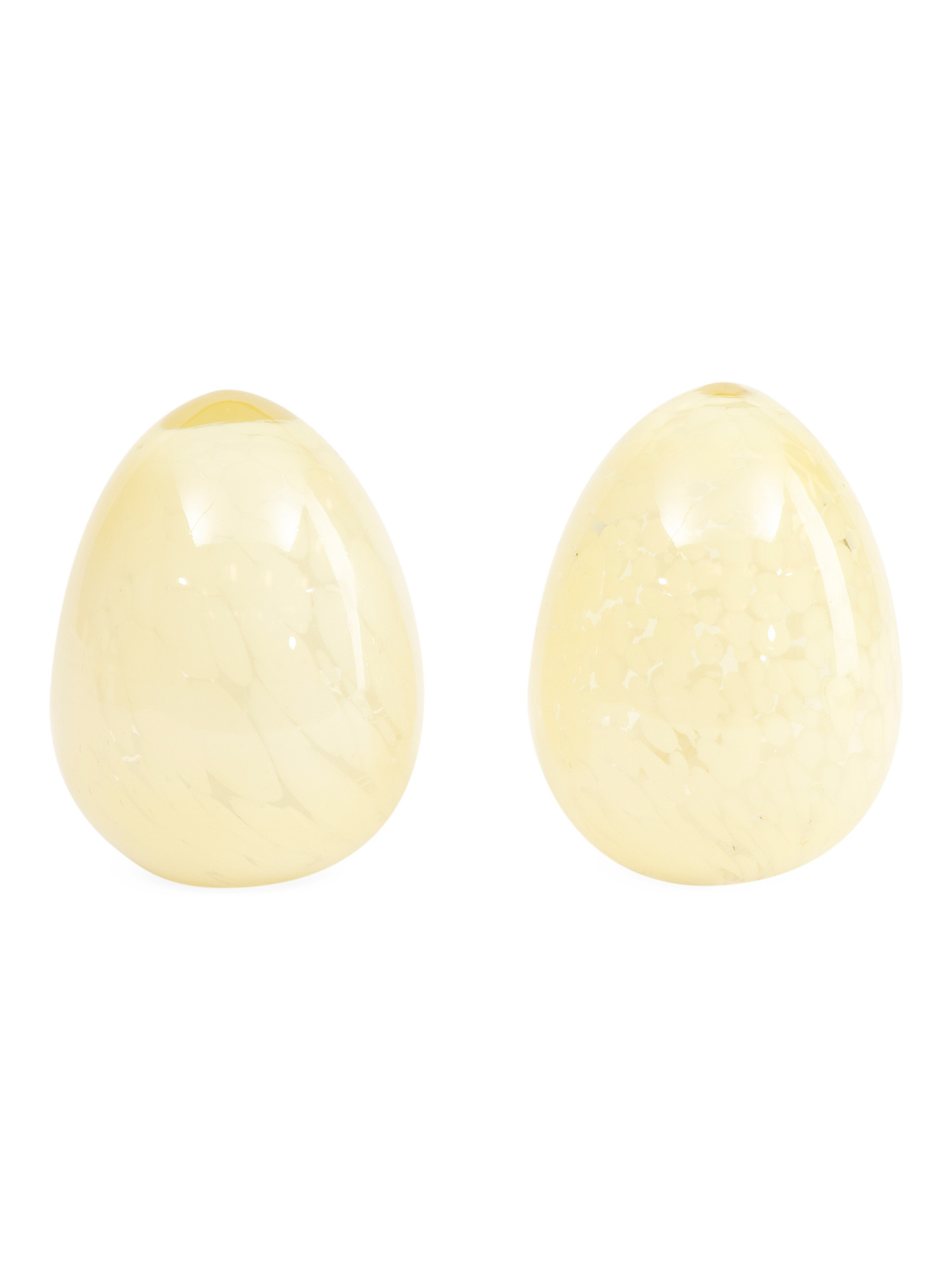 2pk Speckled Glass Eggs | TJ Maxx