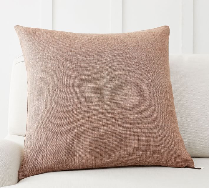 Belgian Linen Pillow Covers Made with Libeco™ Linen | Pottery Barn (US)