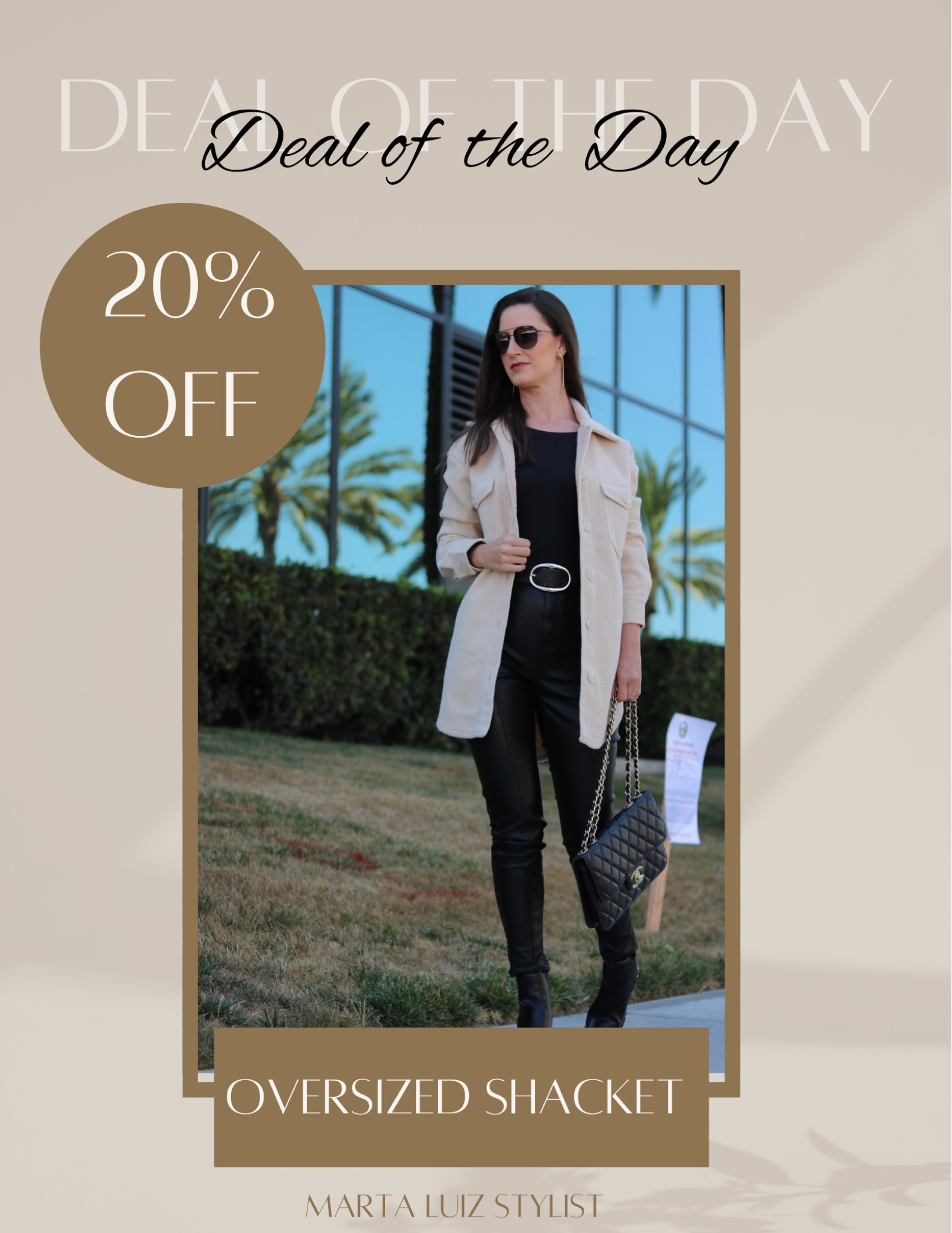 🍂 FALL ESSENTIALS | H&M Shacket on Sale - Take 20% Off 
.
H&M Labor Day Sale - have you ever try styling a shacket?
.
This piece is extremely versatile and perfect for fall! So easy to dress up and down! 

#LTKsalealert #LTKSeasonal #LTKunder50