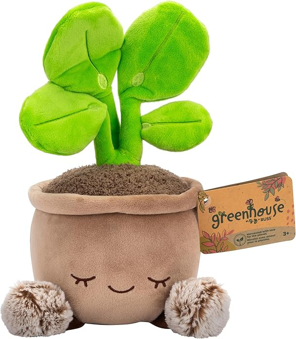 Russ Greenhouse 12-Inch Pilea Plant Plush - Ultrasoft Official Jazwares Plush - Ages 3+ | Amazon (US)