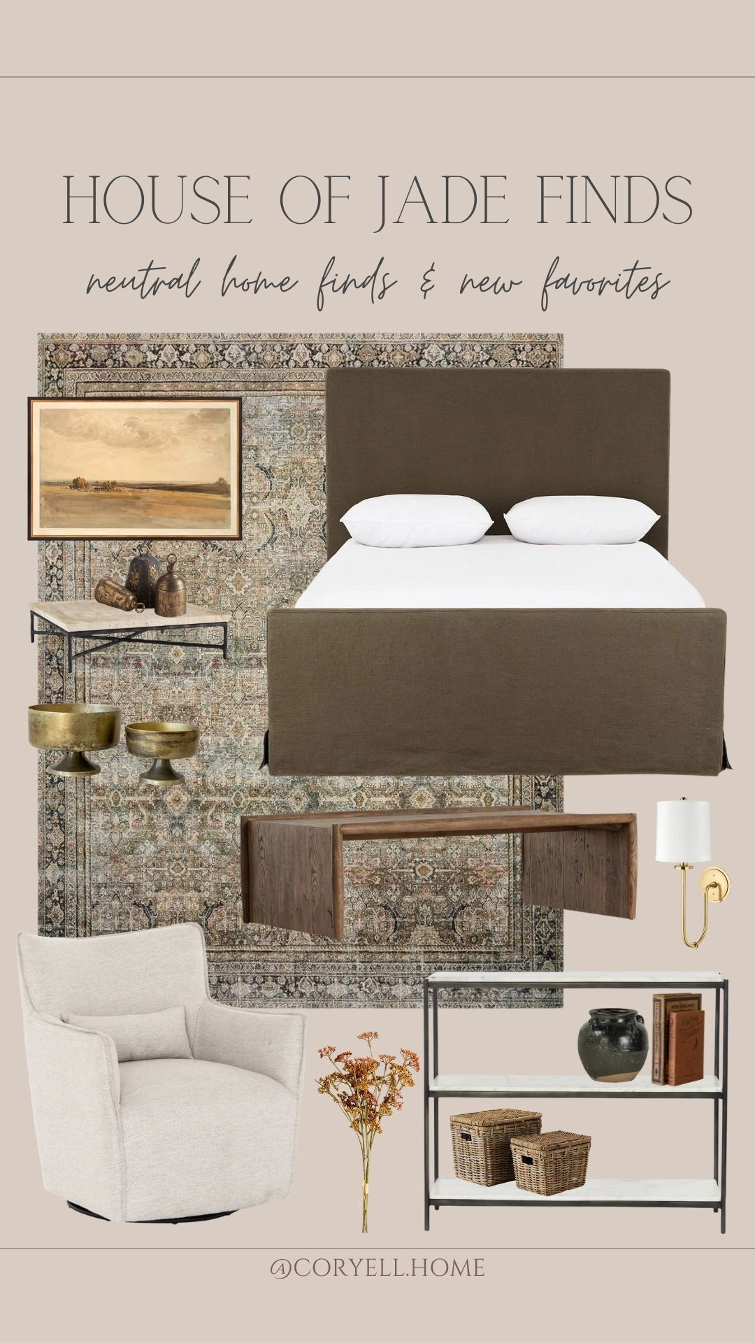 A beautiful mix of neutral furniture, decor, and textiles I'm loving! Gorgeous warm tones that are perfect for the upcoming months. A mix of splurge worthy and affordable finds. @houseofjade

#LTKStyleTip #LTKHome #LTKSeasonal