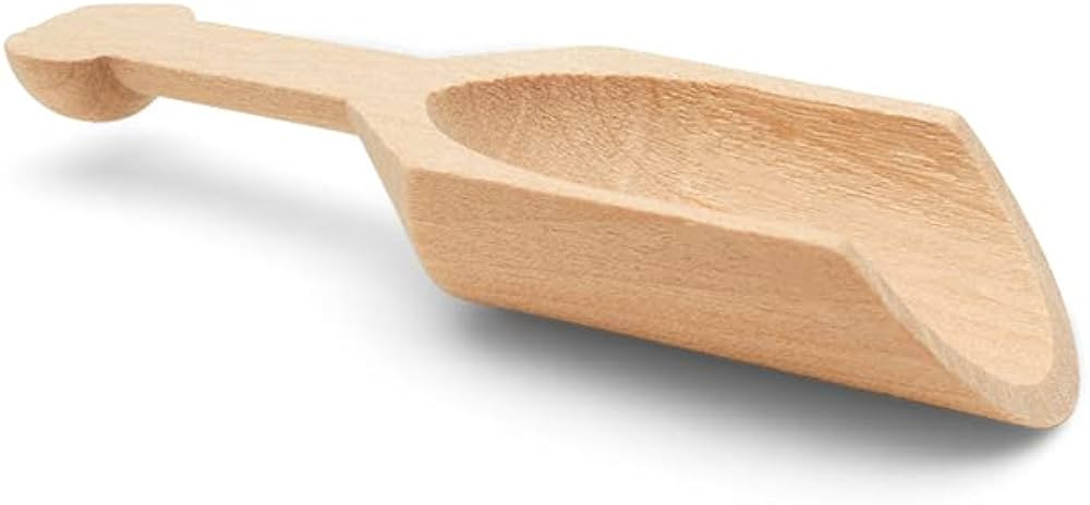Small Wooden Teaspoon Scoops for Food Canisters & Jars, Teaspoon Measuring Spoons, Mini Wood Coff... | Amazon (US)