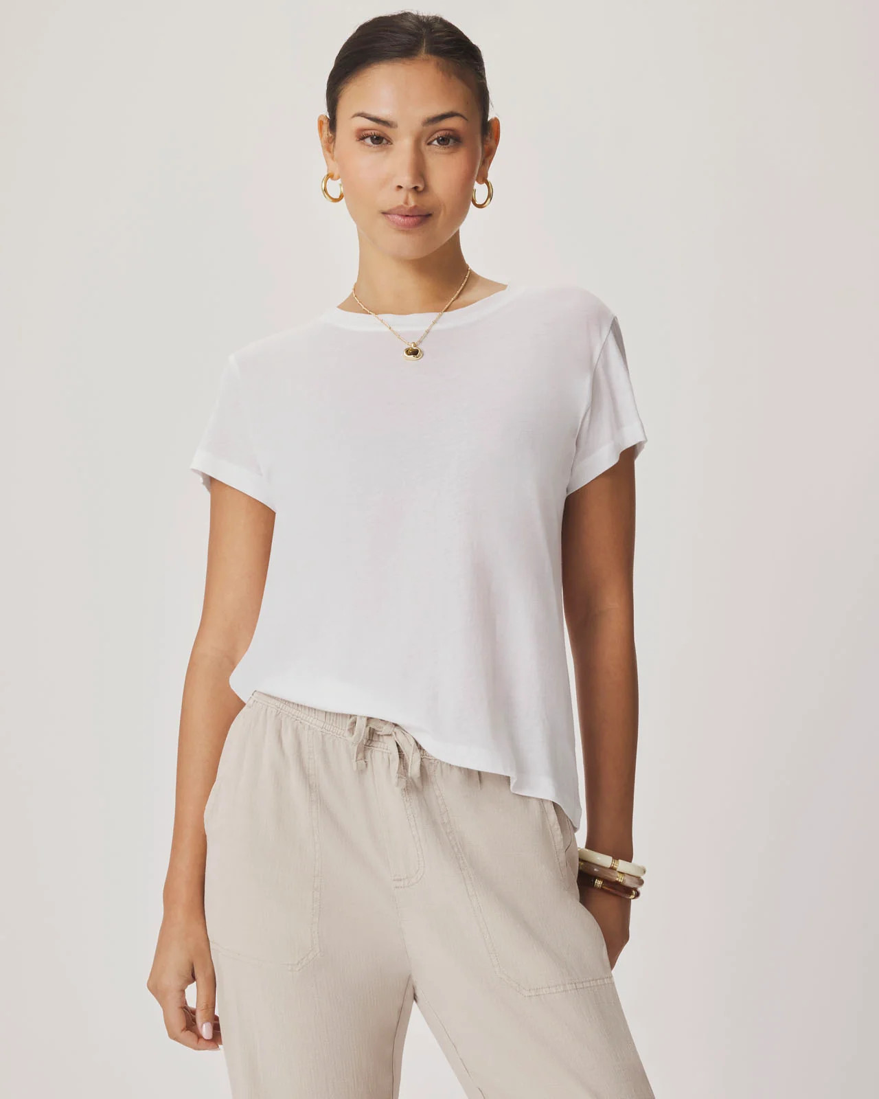 The Lila Climate Beneficial™ Verified Cotton Crew-Neck Tee | Splendid