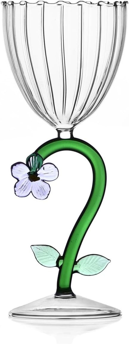 イッケンドルフ(ICHENDORE) ICHENDORF 09354010-CN Wine Glass Optical stemmed Lilac Flower Li... | Amazon (US)