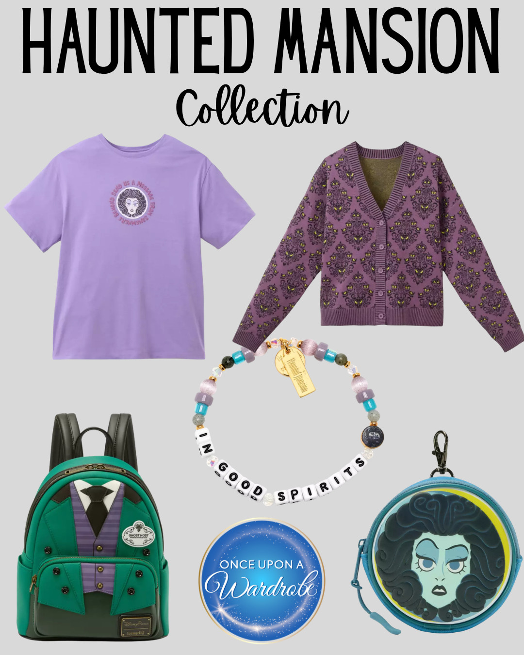 Haunted Mansion finds for spooky season 👻 Perfect for a Halloween Disney outfit, Mickey’s Not So Scary Halloween Party, a fall park day, or anyone who wants a little foolish mortal energy without a full costume. 

 #LTKSeasonal #LTKTravel