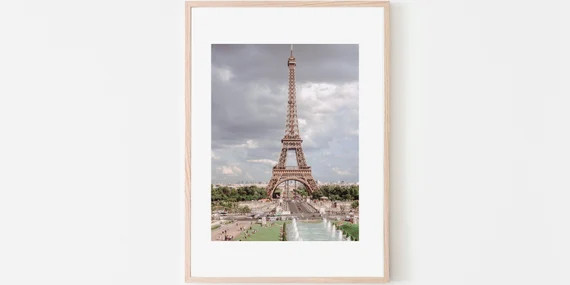 Eiffel Tower Print, Summer Photography, Paris France Print, Paris Wall Decor, Travel Photography ... | Etsy (US)