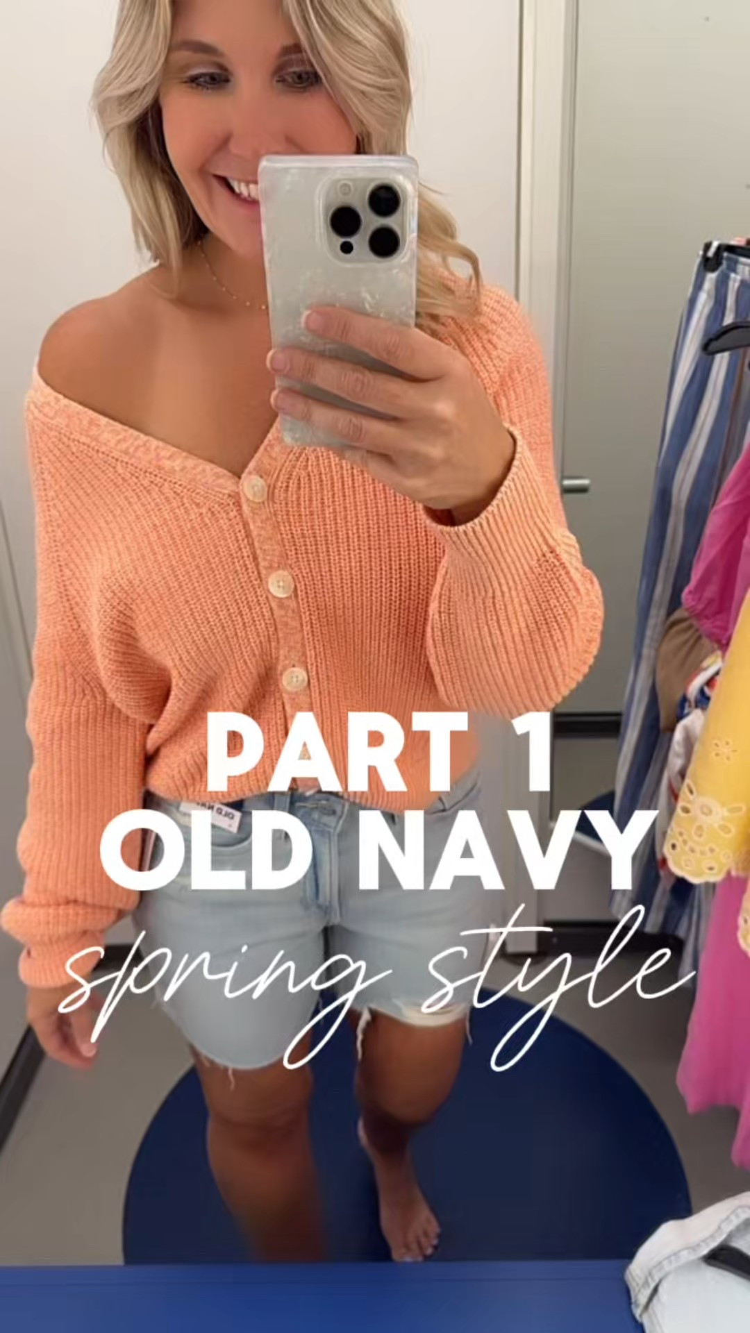 PART 1 of incredible try-on at OLD NAVY!!✨

Comment Part1 for links and sizing details!

These sales on these are insane!! 
🌷🌷🌷

Details of fit: Small | 4 in pants unless stated otherwise. 
1. Sweater is a medium for a slouchy fit. The color is amazing!!!🧡 I love the length of the shorts and they do have stretch and flatter the booty!!
2. Both a small and the top does have slight fapping on the busy for me I am a 34-D. The shirt also has plenty of room in the waist I could possibly size down to a xs.
3. Linen set too tts, the skort is a skirt in the front and shorts I the back with a stretchy waistline!

#OldNavySpringHaul  #OldNavySale  #OldNavyDeals 

Old Navy Sale | Spring haul sale | Affordable fashion haul | Budget-friendly style sale | Fashion haul for moms | Spring fashion deals | Mom style sale event | Trendy spring sale | Style for less spring haul | Discover Old Navy spring haul sale deals | Affordable Old Navy fashion haul for moms this spring | Budget-friendly Old Navy spring fashion sale


#LTKStyleTip #LTKSaleAlert #LTKSeasonal