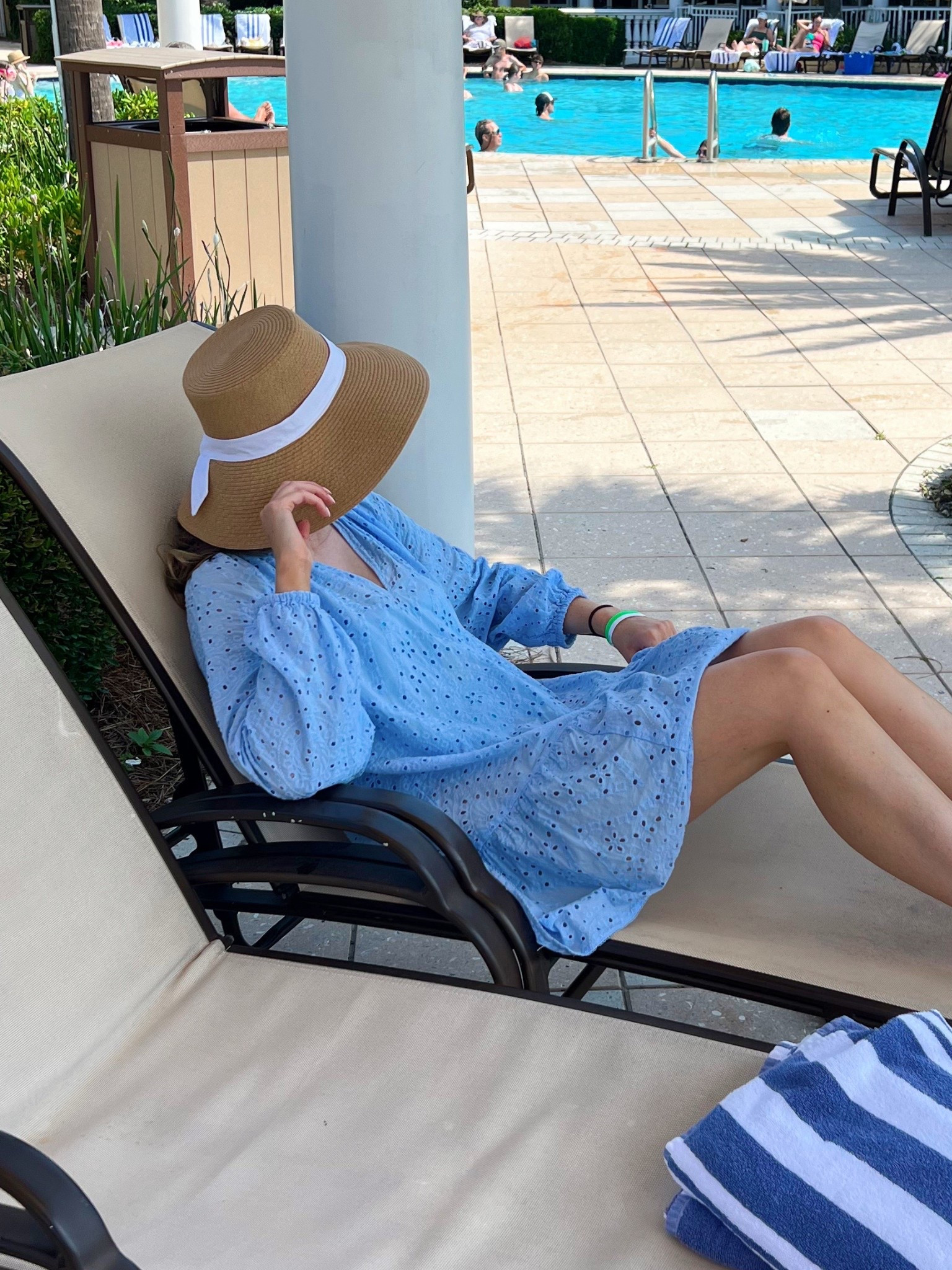 pool & beach outfit at St. Simon Island 🏝️

(related search: blue eyelet dress, beach coverup, pool coverup, swimsuit coverup, beach hat, pool hat, summer outfit)

#LTKSummerEdit 

#LTKSeasonal #LTKTravel
