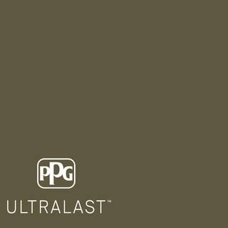 1 gal. #PPG1113-7 Olive Green Semi-Gloss Interior Paint and Primer | The Home Depot