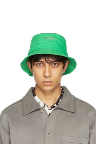 Green 'Le Bob Gadjo' Bucket Hat | SSENSE