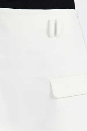BROOKLYN WHITE SKORT | DISSH
