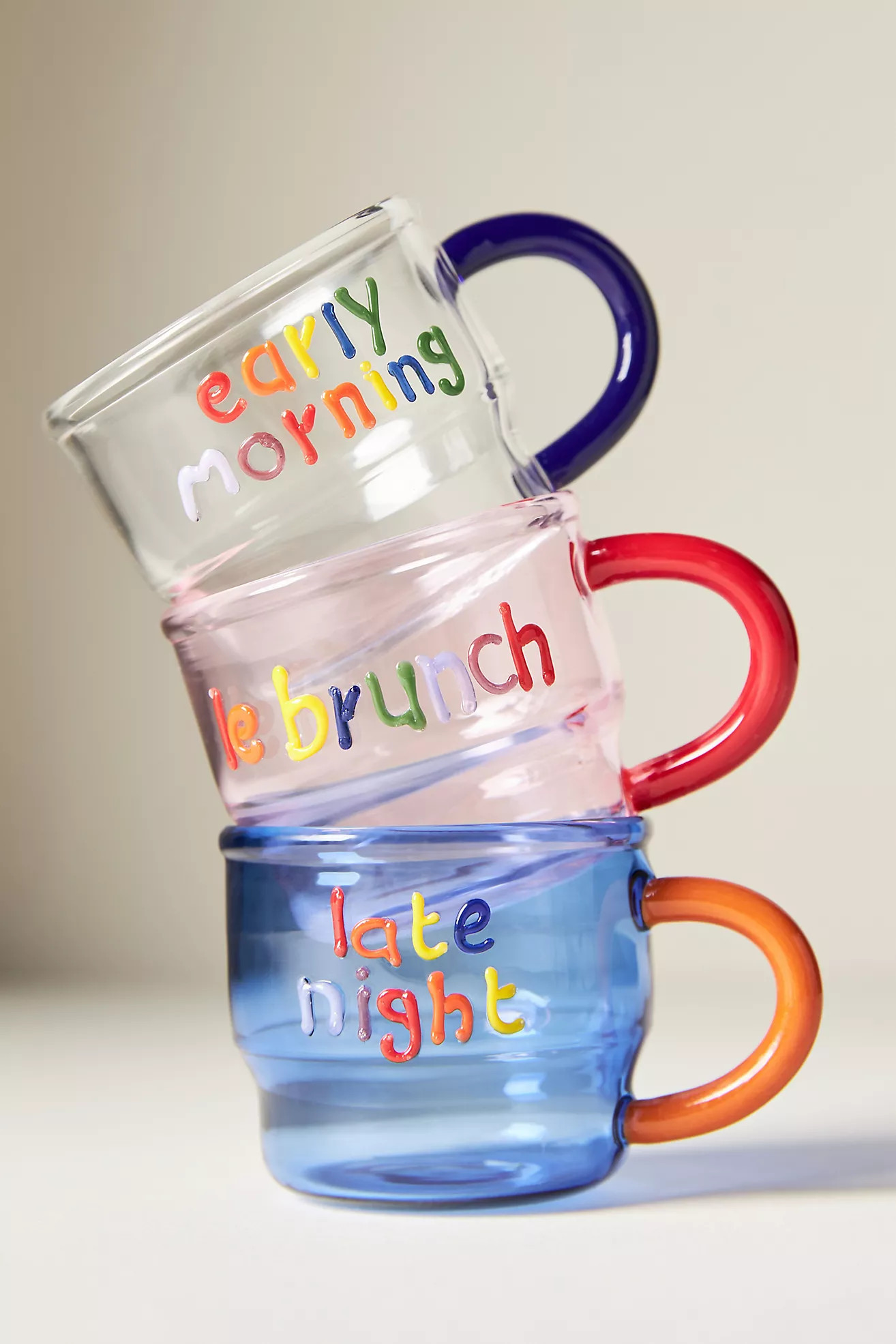 Love Notes Glass Espresso Cup | Anthropologie (US)