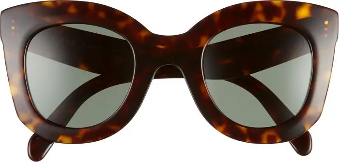 Bold 3 Dots 47mm Butterfly SunglassesCELINE | Nordstrom