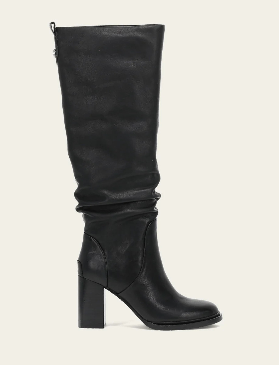 Black Alex Softy Tall Wide Calf Boot | The Frye Company | FRYE