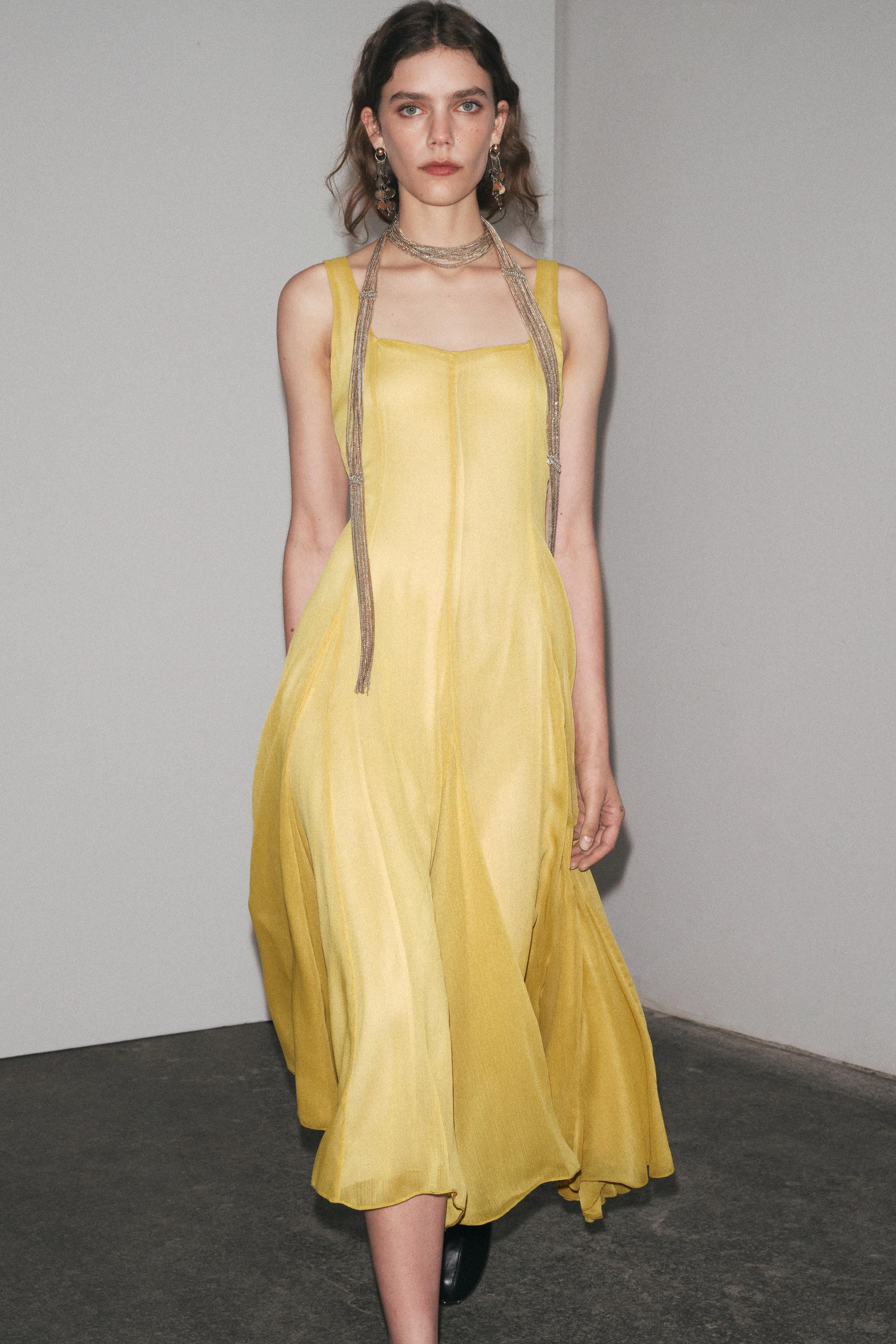 MIDI DRESS ZW COLLECTION | Zara US