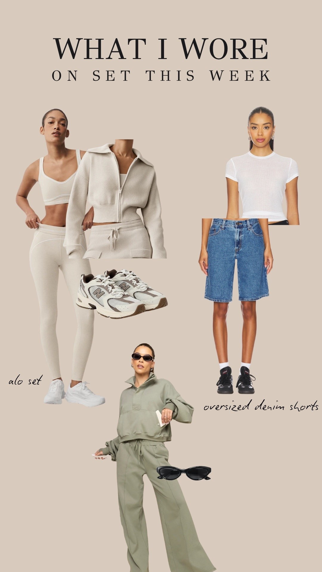 On set fits of the week 🤍

#LTKgrwm #LTKdayinmylife #LTKootd