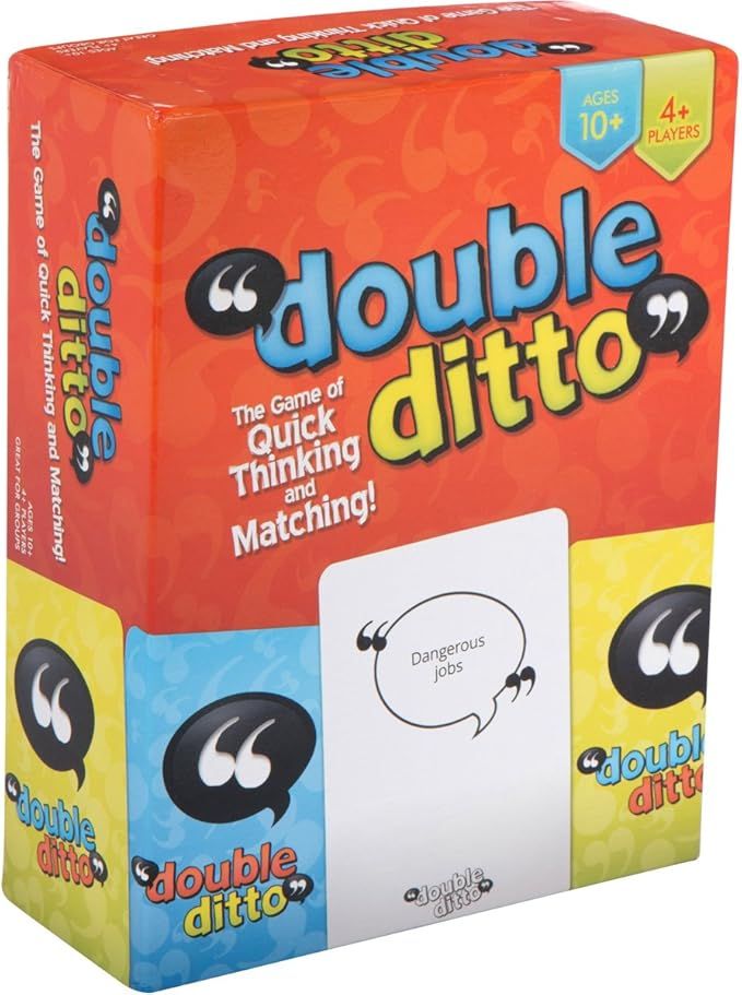 Double Ditto - The Hilarious, Award-Winning Family Party Board Game for Adults, Teens & Kids (8 a... | Amazon (US)