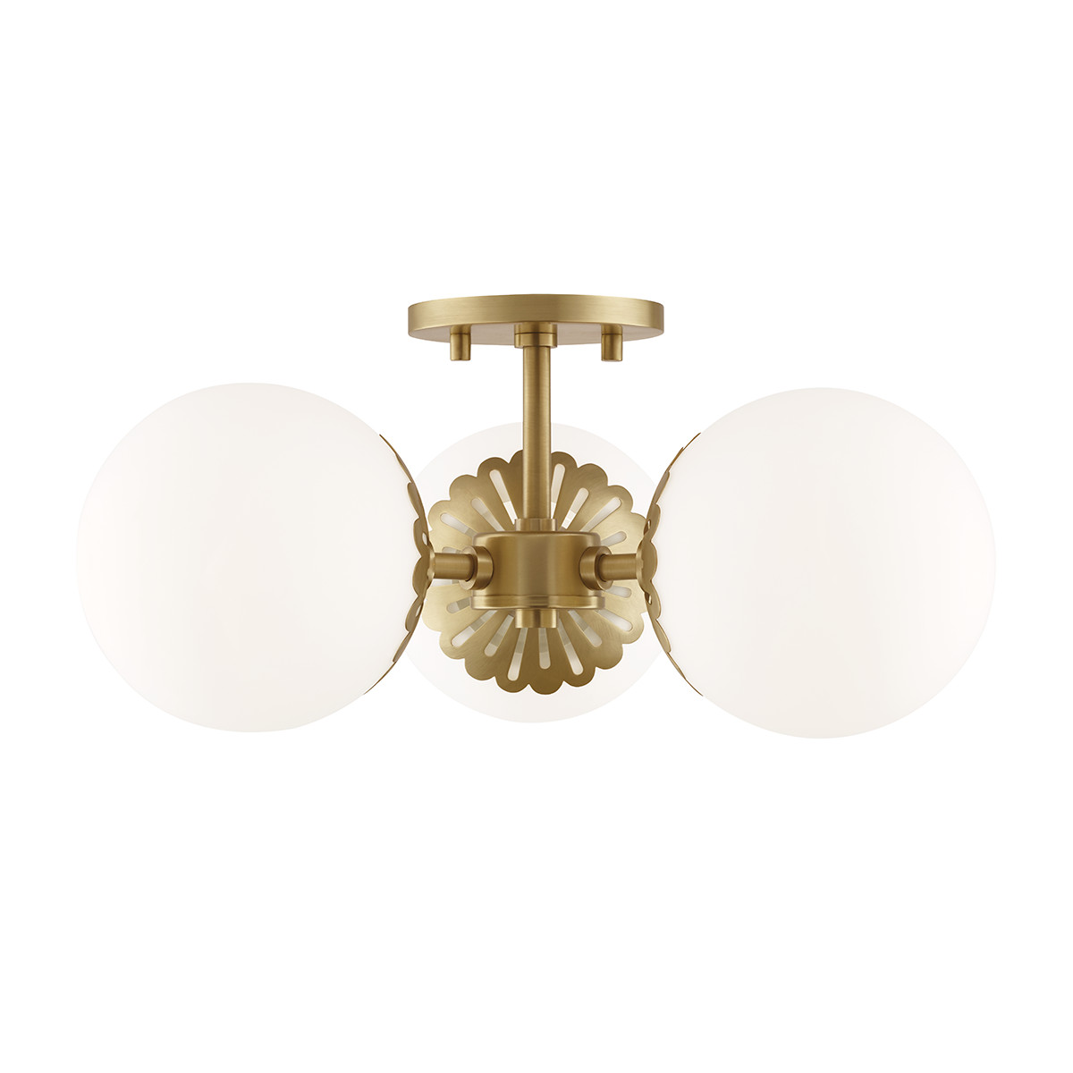 Paige 3 Light Flush Mount | Mitzi