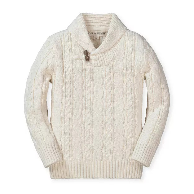 Hope & Henry Boys' Shawl Collar Sweater, Kids | Target