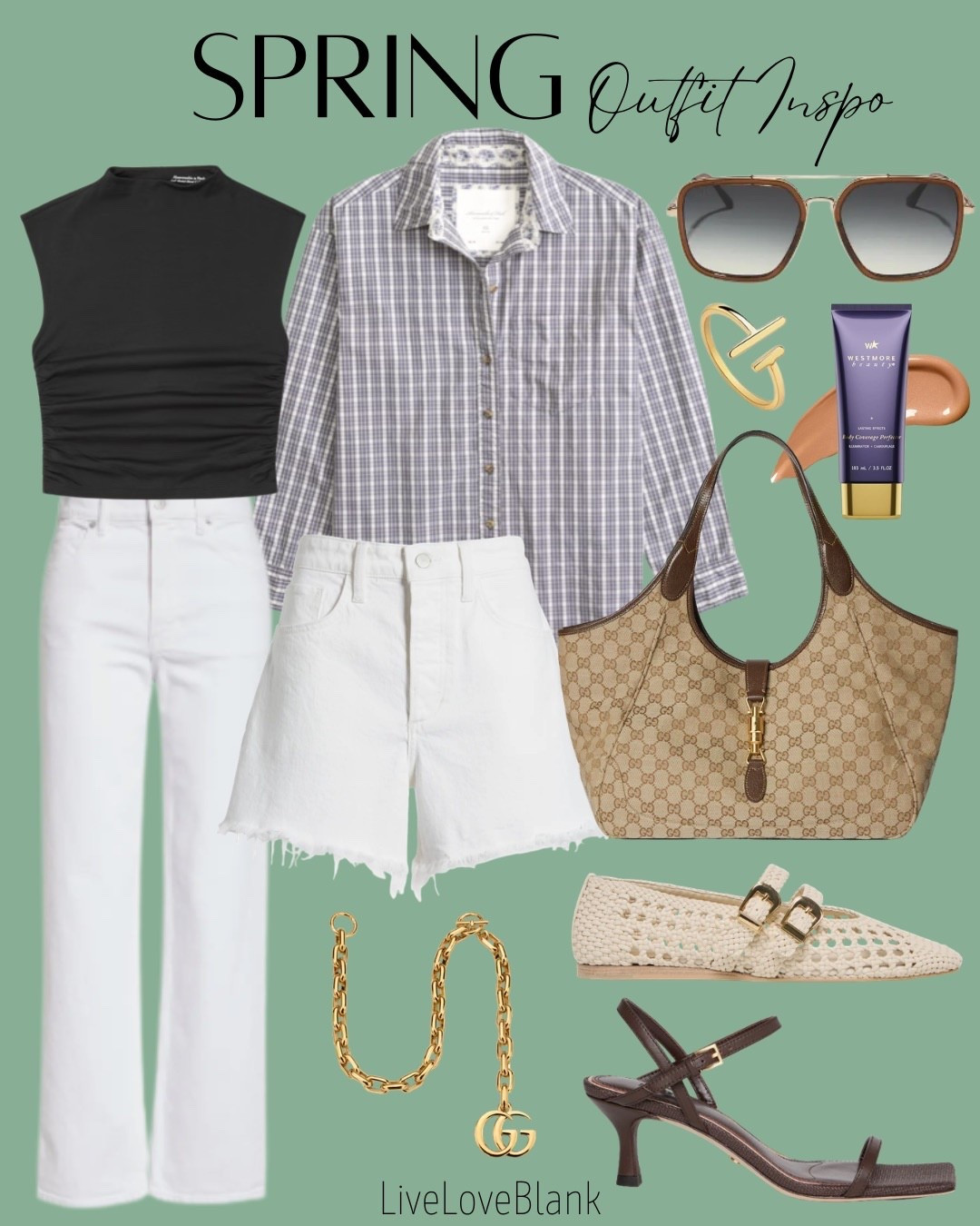 Spring outfit inspo 
Casual outfits for her
Gucci tote 
@abercrombie 
@gucci 
@nordstrom 

#LTKmomlife #LTKSeasonal #LTKootd