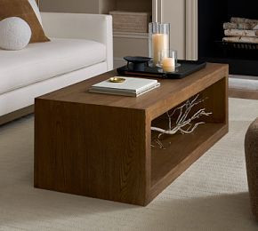 Folsom Rectangular Coffee Table (58") | Pottery Barn CA