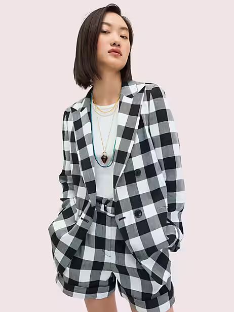 gingham blazer | Kate Spade (US)