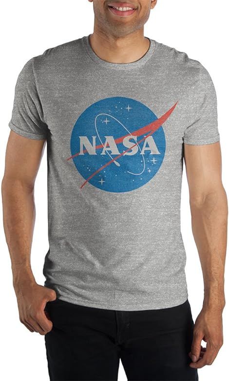Men's NASA Globe Logo Shirt | Amazon (US)