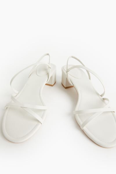 Block-heeled sandals | H&M (UK, MY, IN, SG, PH, TW, HK)