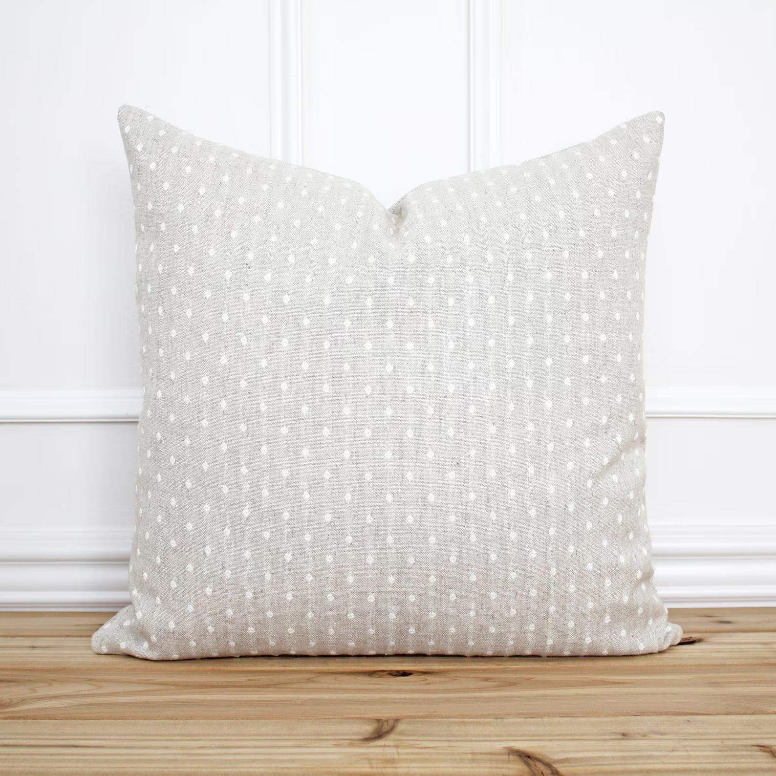 Dot Pillow Cover • Textured Pillow • Neutral Pillow Cover • Designer Pillow Covers •  Lin... | Etsy (US)