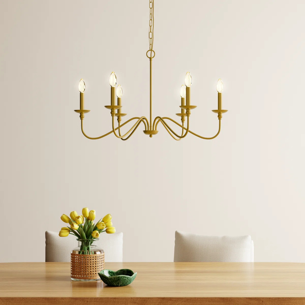 Ableton 6 - Light Dimmable Classic / Traditional Chandelier | Wayfair North America