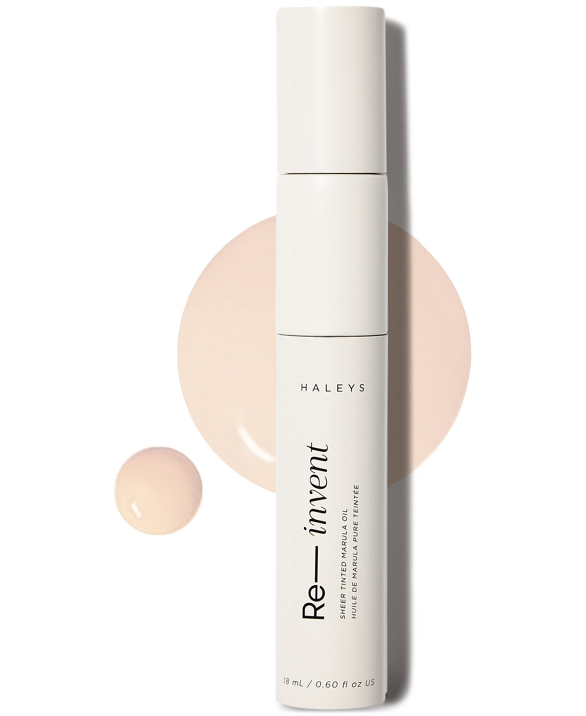 Haleys Beauty Re-invent Sheer Tinted Marula Oil, 0.6 oz. - Fair - Cool | Macy's