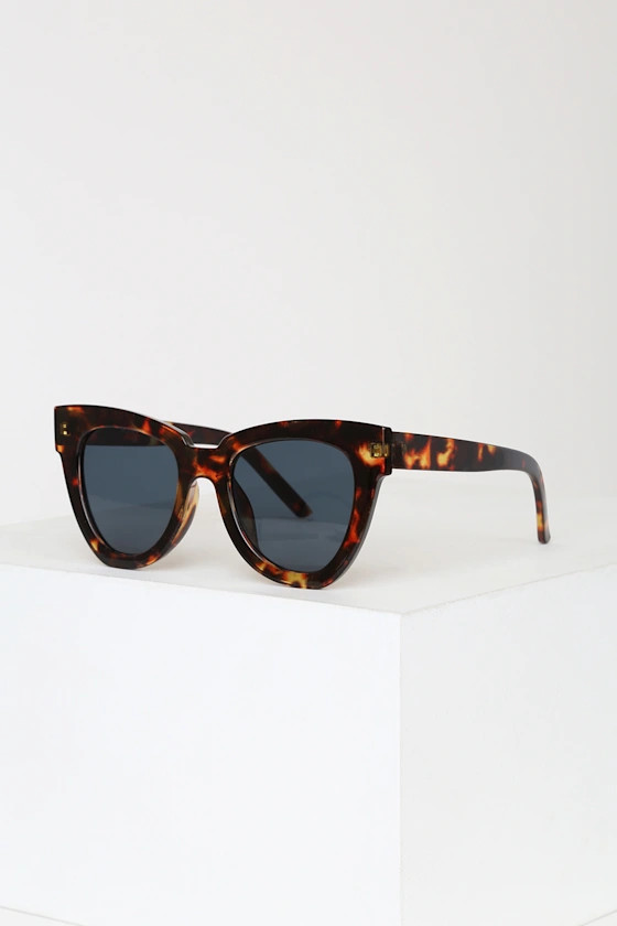 Not Standard Tortoise Sunglasses | Lulus