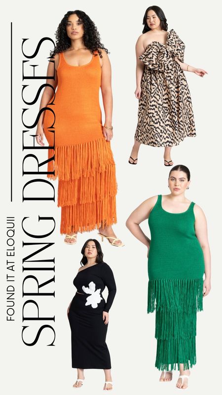 Looking to add some extra chic fun to your spring wardrobe? Either (or all) of these dresses will make you happy and turn a few heads too! 

#LTKfindsunder100 #LTKplussize #LTKsalealert
