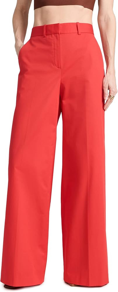 Theory Women's High Waist Wide Leg Pants | Amazon (US)