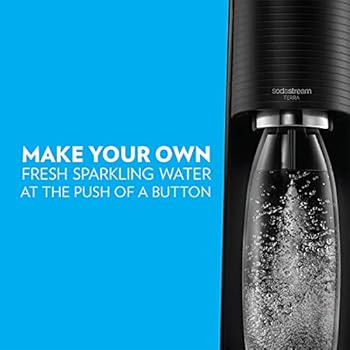 SodaStream Terra Sparkling Water Maker Bundle (Black), with CO2, DWS Bottles, and Bubly Drops Fla... | Amazon (US)