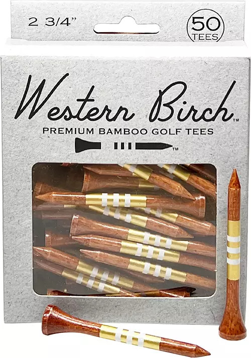 Western Birch Signature Eldorado 2.75" Golf Tees - 50 Pack | Dick's Sporting Goods | Dick's Sporting Goods