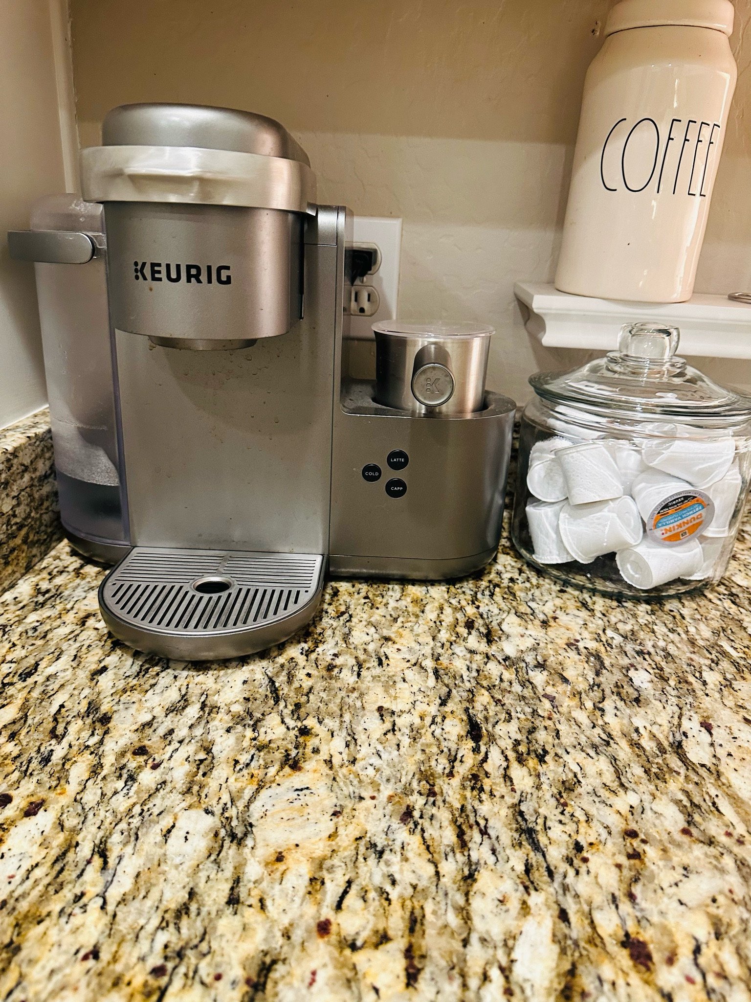 Keurig Coffee Machine with froth cappuccino and Late 

#LTKhome