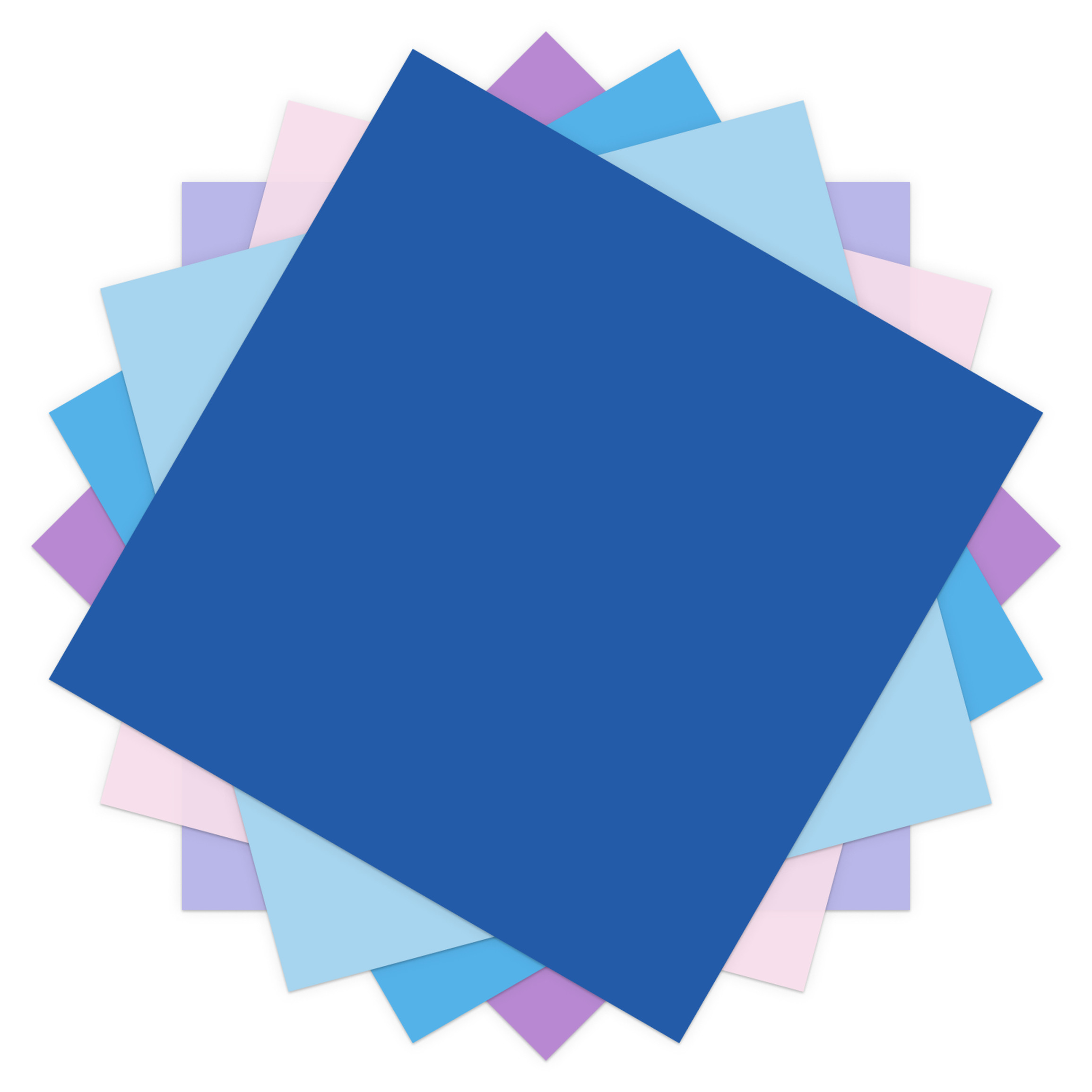 Cardstock Sampler, Mermaid Melody - 12 in x 12 in (48 ct) | Cricut