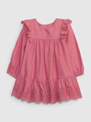 Baby Ruffled Eyelet Dress | Gap (US)