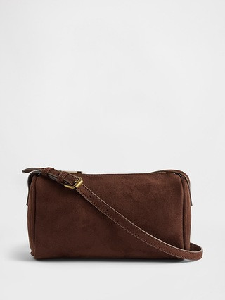 Vegan Suede Barrel Bag | Gap | Gap (US)