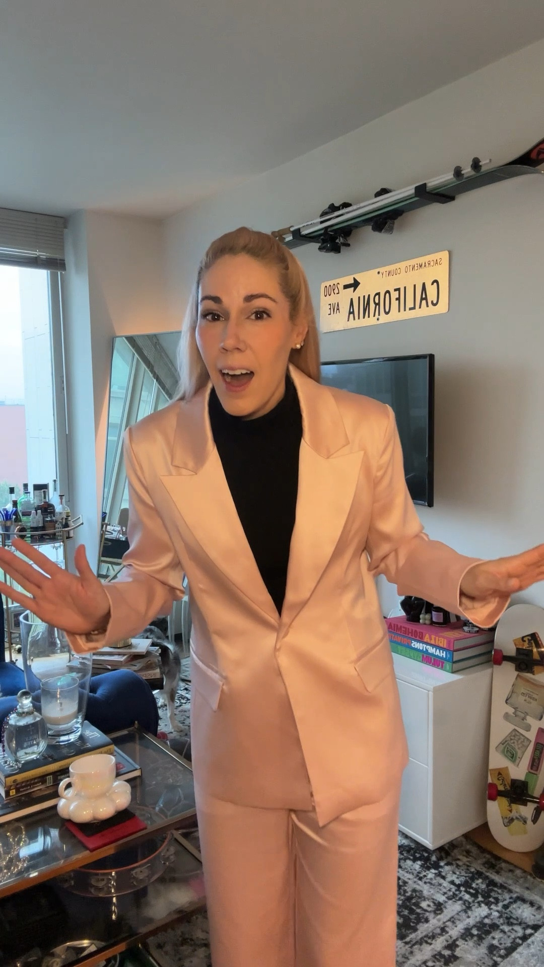 80% OFF ENDS TONIGHT 

This satin pantsuit is on mega sale through midnight only. It comes in black and pink. I’m wearing a size small in both and they fit TTS but on the larger side.

They retail around $268 EACH, and are on sale between $40-67. It’s the perfect investment for a fully lined suit if you’re just starting out in corporate. I love Carbon 38’s suits as workwear!

#LTKWorkwear #LTKSaleAlert