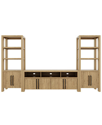 Davie 3 PC Console Set (Console, 2 Pier Units) | Macy's