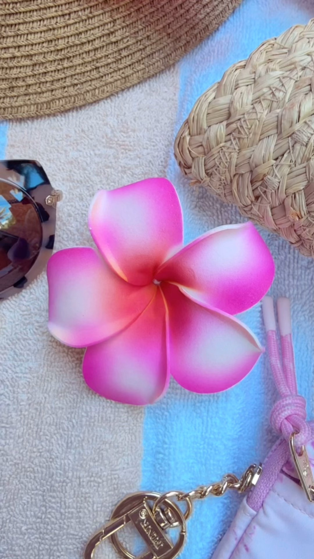 Pool day accessories 

pink bow sunbat, straw purse, sunglasses and wallet 

#LTKFindsUnder50 #LTKSaleAlert #LTKTravel