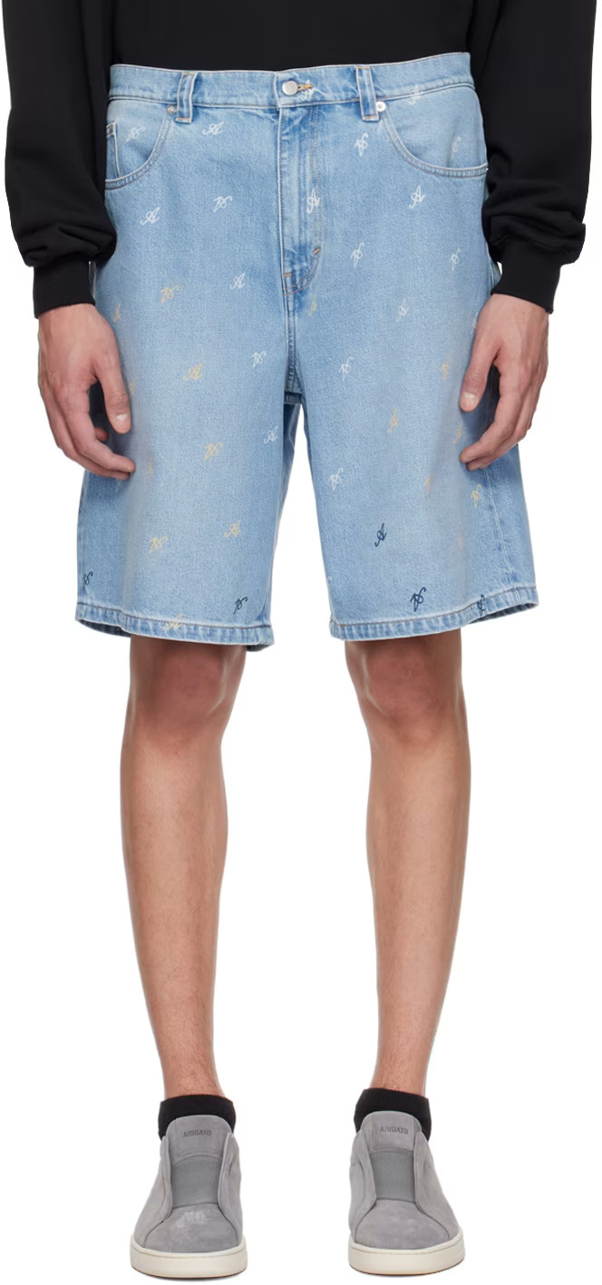 Axel Arigato - Blue Miles Denim Shorts | SSENSE
