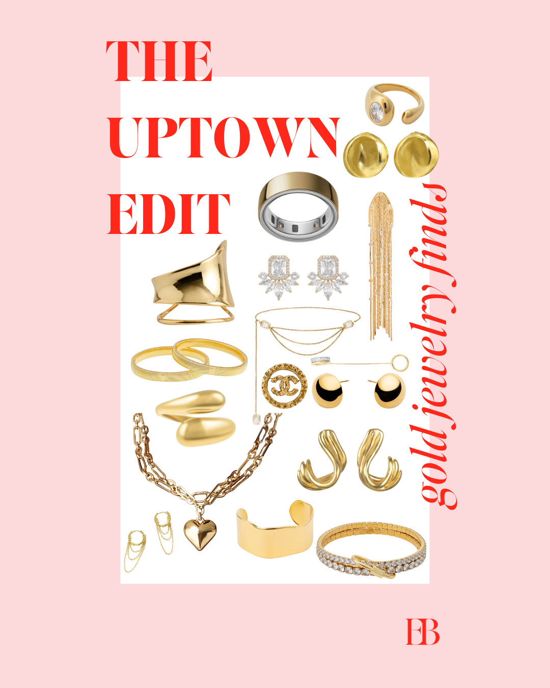 Linking some of my favorite gold jewelry.  

 