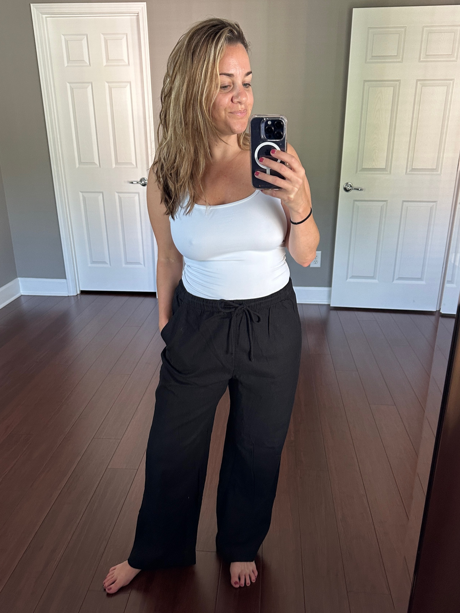 I will be buying these linen pants in every color now. Obsessed!!

#LTKtravel #LTKstyletip