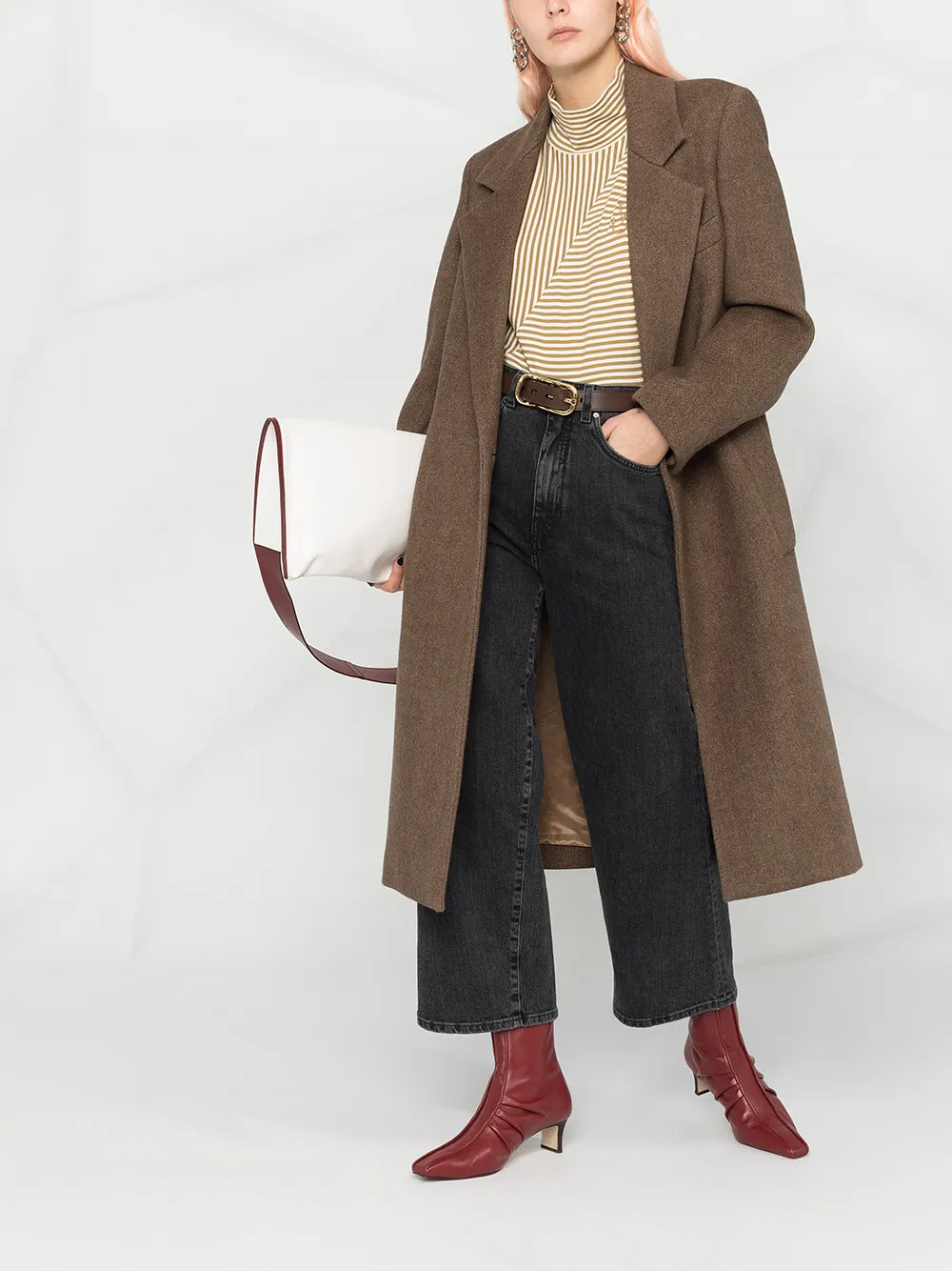 vaqueros anchos de talle alto | Farfetch Global