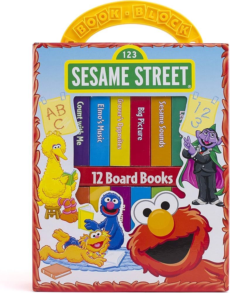 Sesame Street: 12 Board Books | Amazon (US)