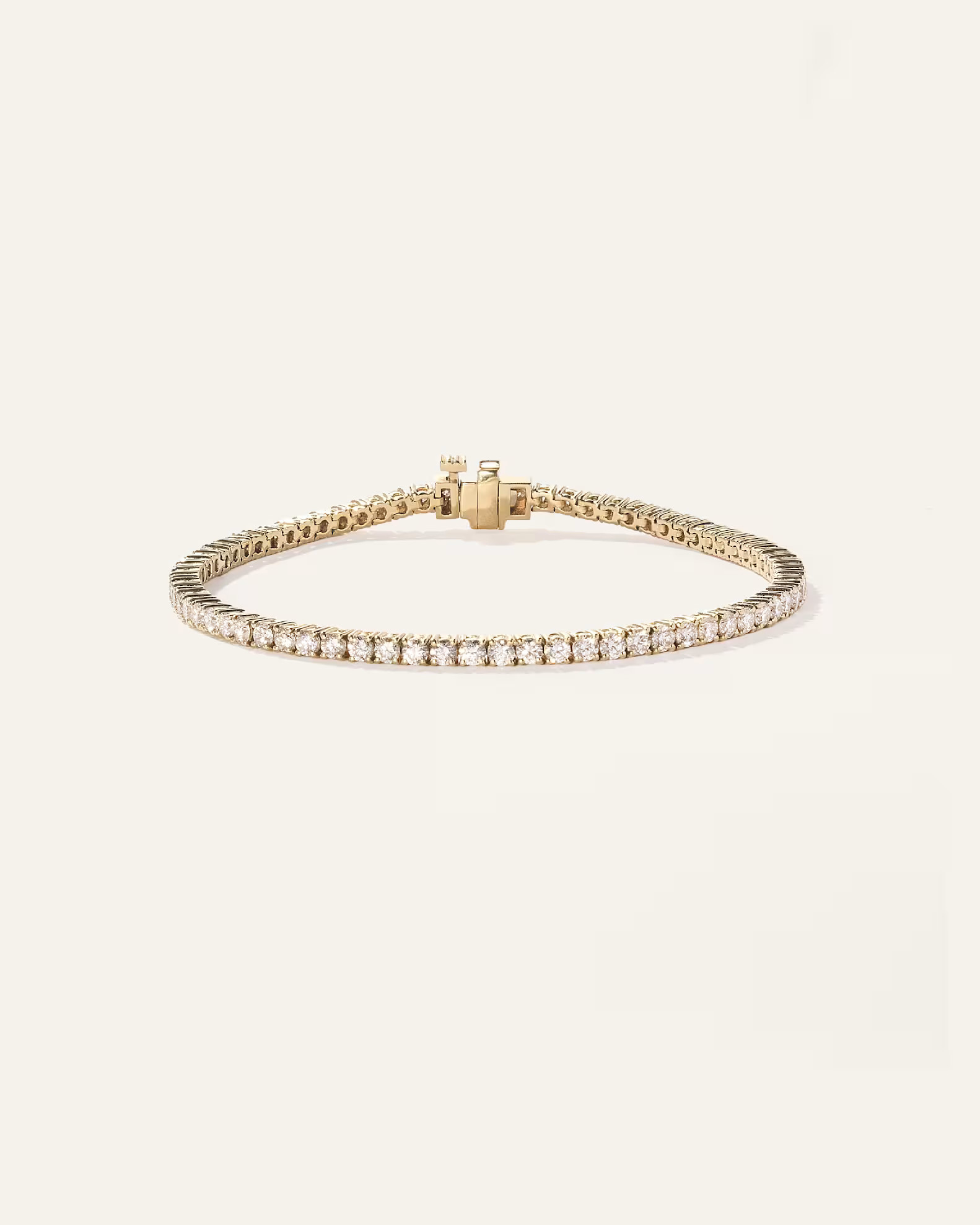 14K Gold Lab Grown Diamond Tennis Bracelet in Yellow Gold | Quince
